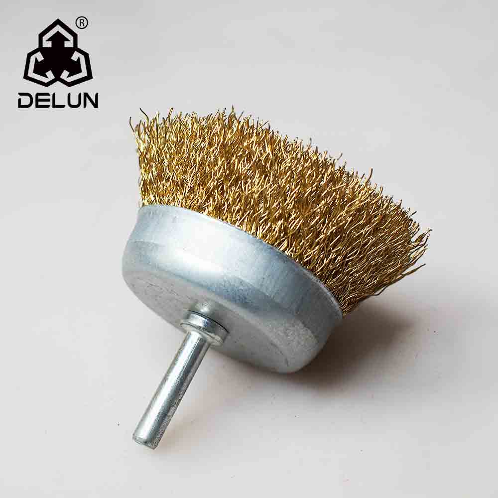 DELUN Abrasive Wire Cup Brush Assorted Cup Brushes for Clean Stripping